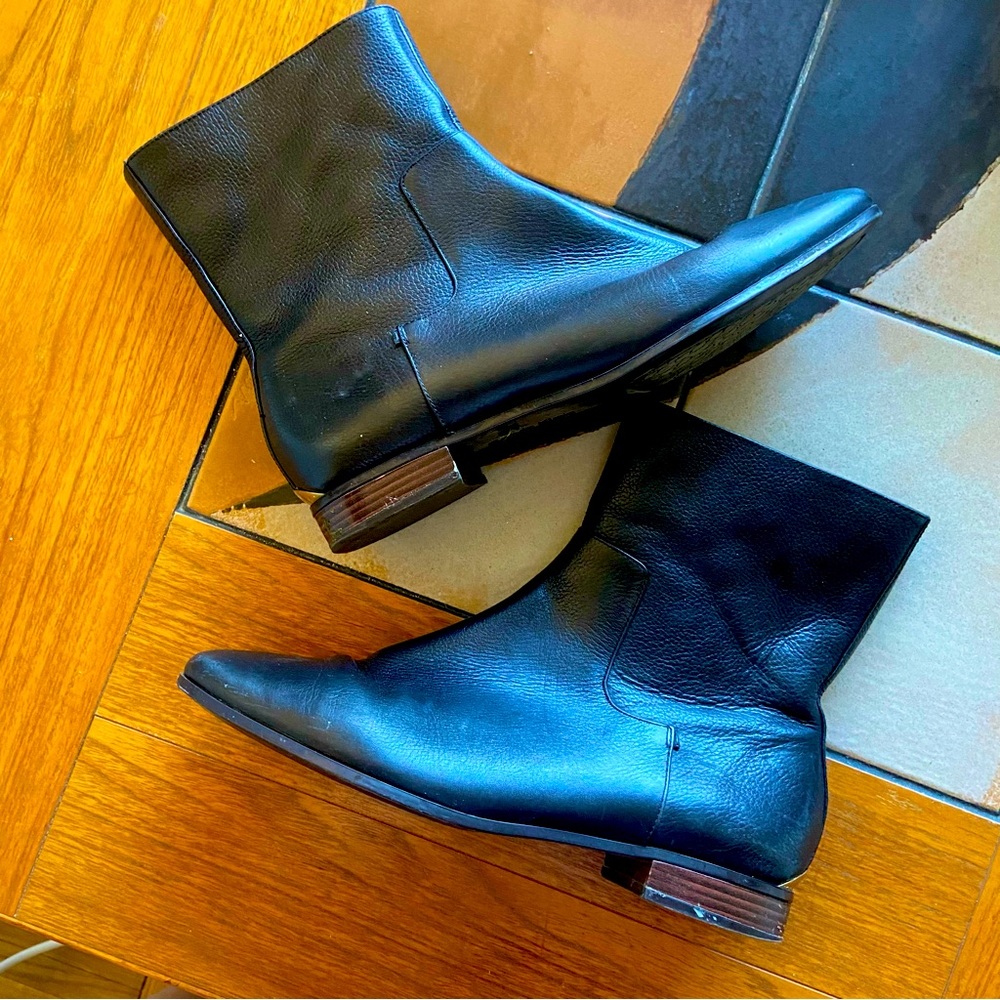 Calvin Klein Black Booties